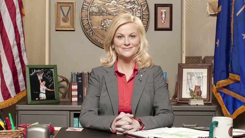Amy Poehler as Leslie Knope