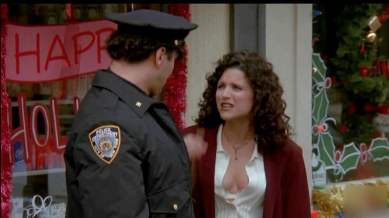 Elaine's Wardrobe Malfunction